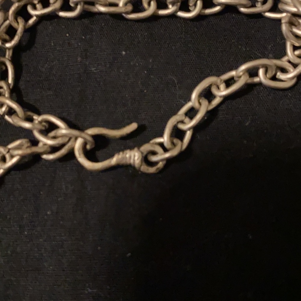 Silver colored statement necklace - Picture 3 of 3